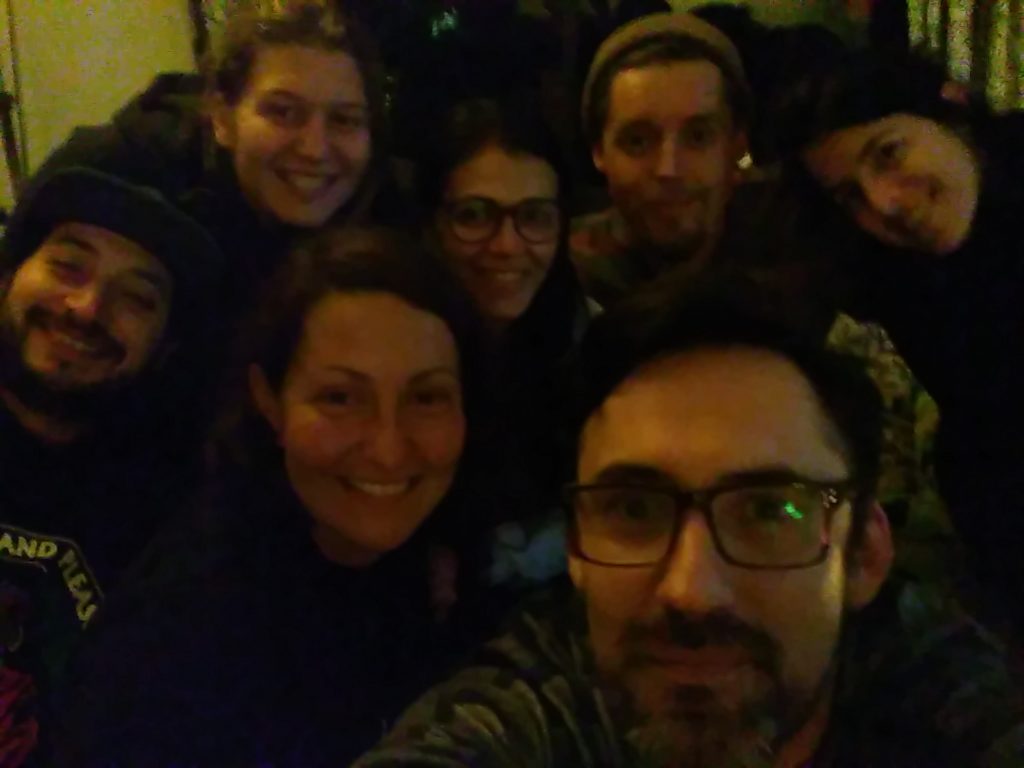 Unsere Gastgeber und Freunde in Santiago de Chile Jorge y Claudia